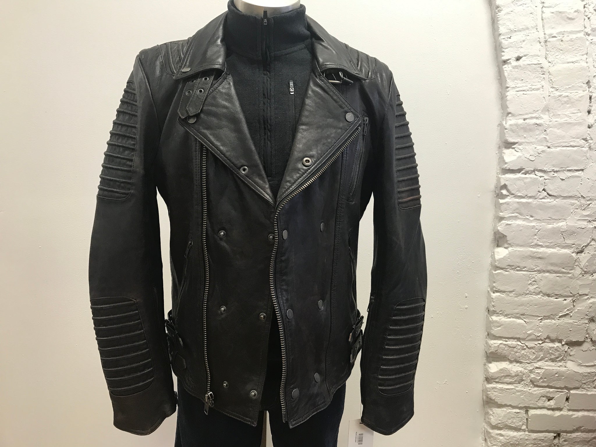 Brooklyn Leather Moto Jacket by Whet Blu